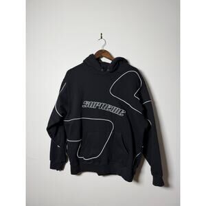 Supreme Big S Embroidered Hooded Sweatshirt